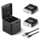 1800mAh Batteries with Charging Station for GoPro