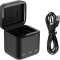 TELESIN Battery Charger Box with Type-C USB Cable is one of the best third-party action camera charges