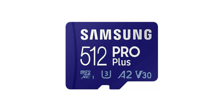 SAMSUNG PRO Plus microSD Memory Card + Adapter is one of the best accessories for GoPro storage
