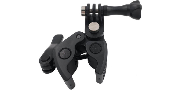 VGSION Sportsman Clamp Gun Rod Bow Mount Compatible with GoPro