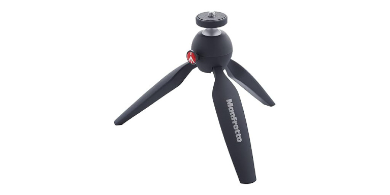 Manfrotto PIXI Mini Tripod, Black (MTPIXI-B)