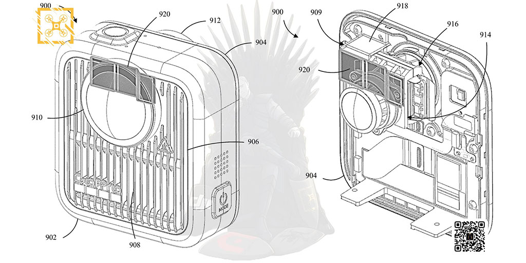 GoPro Max 2 Patent Schematic Image