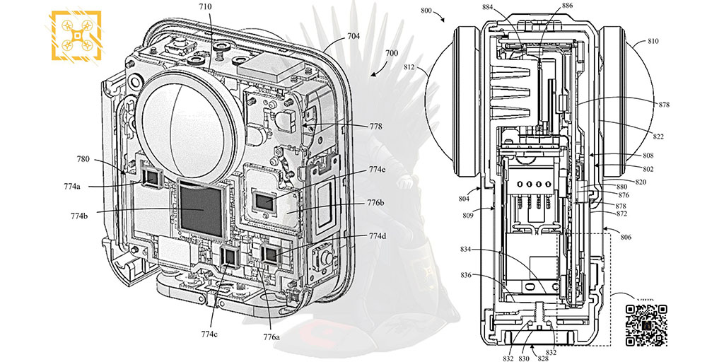 GoPro Max 2 Patent Schematic Image