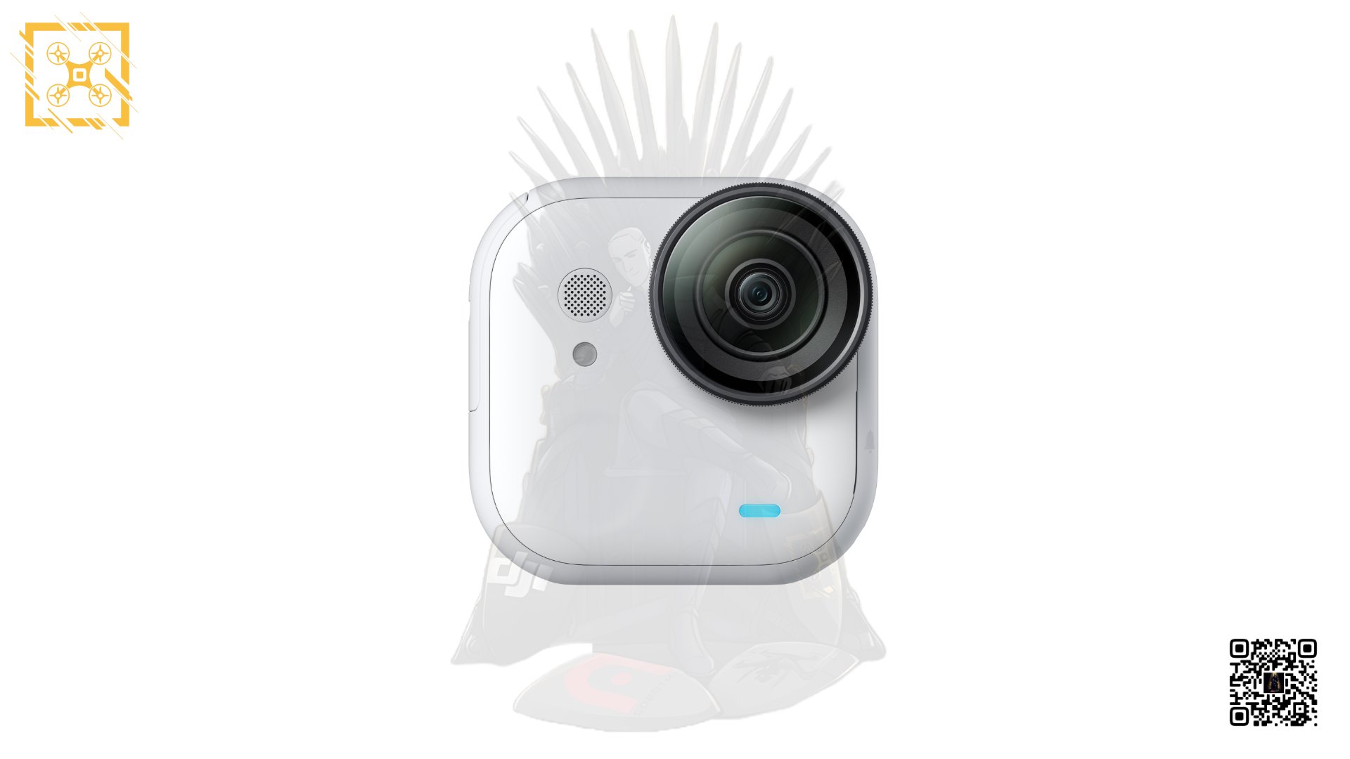 Insta360 Go Ultra White Action camera photo leak without a case